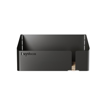 SHUTER 樹德 livinbox 置物盤  黑色  1入