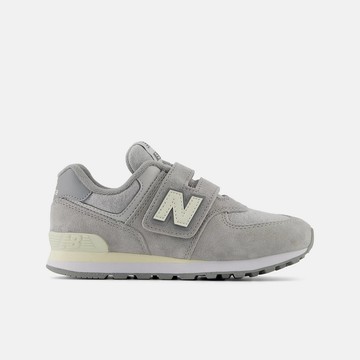 New Balance 574 系列 中大童 休閒鞋 灰