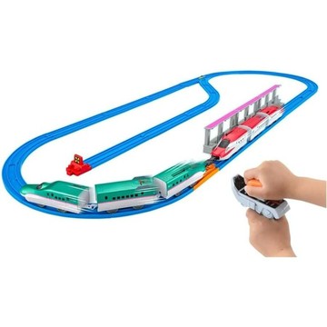 PLARAIL 多美火車 E5  E6 遙控豪華組