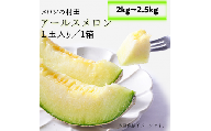 アールスメロン（1玉入り1箱）2kg～2.5kg