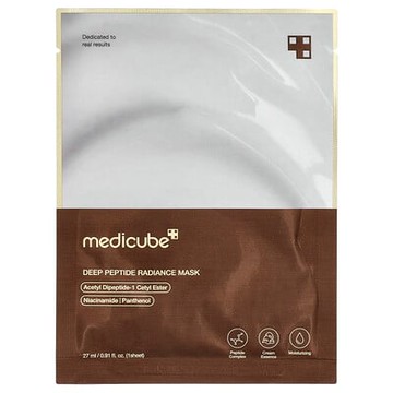 Medicube, 深層多肽亮澤美容面膜，1 片，0.91 液量盎司（27 毫升）