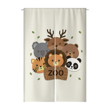 【客製化門簾】【贈桿發票】兩片式門簾 隔間片簾 廚房遮擋簾 半遮光門簾 北歐風門簾 廁所長門簾 加寬門簾 遮光布簾