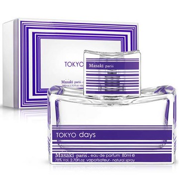 【送禮自用】Masaki松島正樹 TOKYO days紫戀東京女性淡香精 80ml [47185]