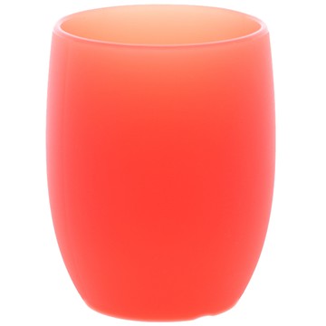 SILLY MANN 矽膠漱口杯 防摔 可煮沸消毒  珊瑚粉色  1個