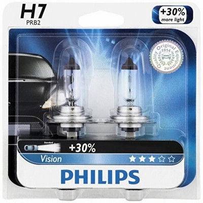 【送料無料】フィリップ Philips 12972PRB2 H7 Vision Upgrade Headlight Bulb, 2 Pack 輸入品