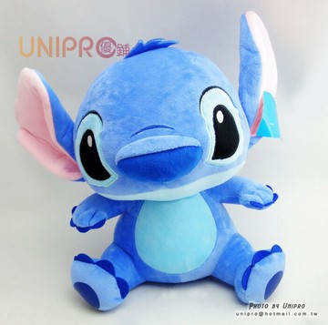 【UNIPRO】迪士尼 正版授權 經典款 史迪奇 STITCH 12吋 絨毛娃娃 玩偶 生日禮物