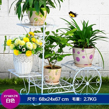 ??快速出貨 花架 層架 盆景架 花盆架 花架子 花架子多層室內陽臺落地式置物架鐵藝架子多肉綠蘿吊蘭植物花盆