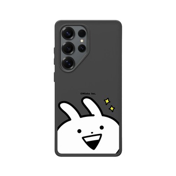 Galaxy S25 Ultra SolidSuit 黑 - Usagyuuun 小突兔 - 炙熱的眼神