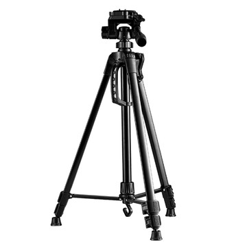 ANTIAN 多功能雲臺直播三腳架 相機/手機兩用折疊支架 附藍牙遙控器  黑色  1個  3520