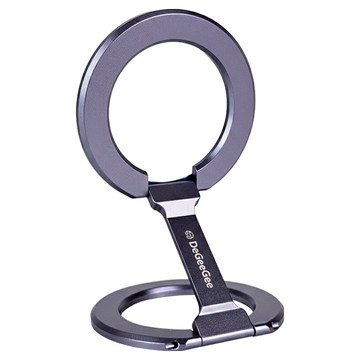 DGG MagSafe 可折疊雙環手機支架 金屬紫 穩固支撐 解放雙手  1個