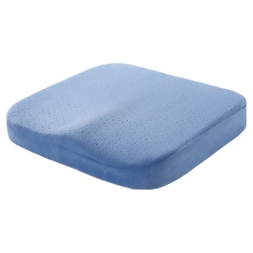 ANTIAN 慢回彈透氣記憶棉坐墊  天藍色  40 x 40 x 5.5cm