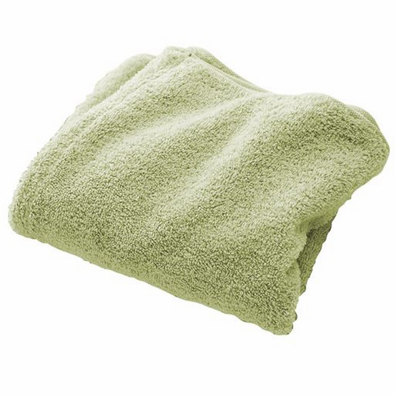 高吸水速乾タオル ふんわり厚手 綿100 モスグリーン フェイスタオル 横80 縦34cm 通販 Lineポイント最大1 0 Get Lineショッピング