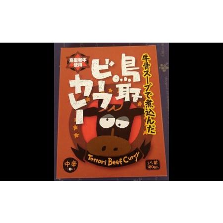 ふるさと納税 鳥取牛骨ビーフカレー10 個セット 鳥取県倉吉市