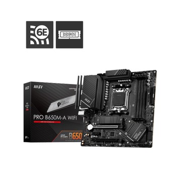 微星 MSI PRO B650M-A WIFI AMD 主機板