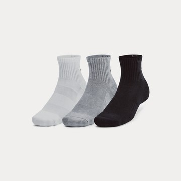 UA 男女同款 Training Cotton 中筒襪(3入)-人氣新品