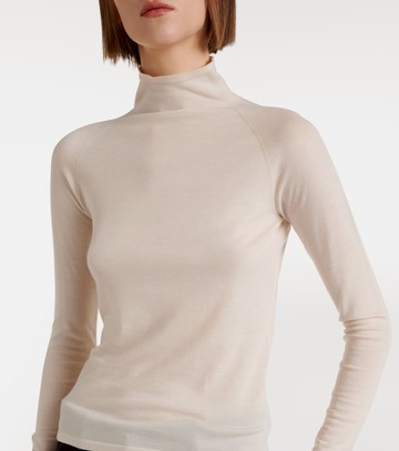 The Row Honna wool turtleneck top