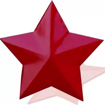 八一五角星帽微金屬老紅軍鋁制烤漆徽章帽章胸針復古懷舊5角星