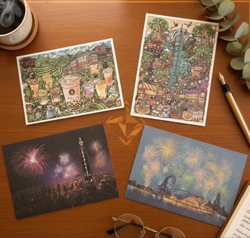 LiTTSE【臺灣印象 × 城市插畫 系列】4款套組