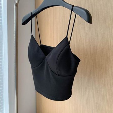 別致小吊帶背心女外穿夏季文胸一體內衣美背西裝內搭打底抹胸上衣