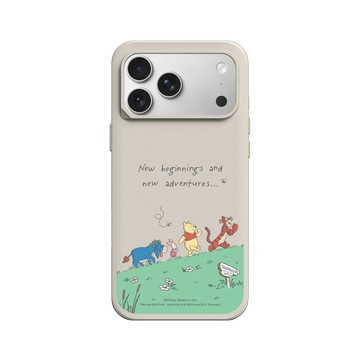 iPhone 17 Pro Max SolidX 貝殼灰 - 迪士尼-小熊維尼 Disney Winnie The Pooh - 與朋友一起冒險