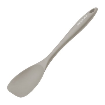 《PEDRINI》義大利 Gadget不沾鍋矽膠刮杓-藕灰29cm-- 刮刀 匙型刮刀 抹刀