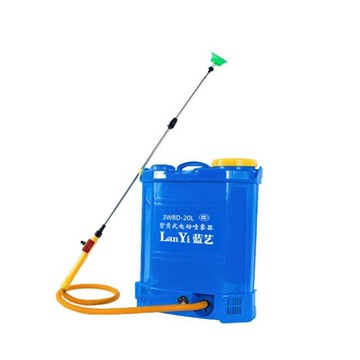 電動噴物器 打藥機 電動噴物桶 園藝 噴水器 背負式 藍藝 智能充電打藥機背負式高壓農藥電噴壺多功能電動噴物