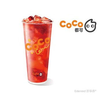 【CoCo都可】莓好雙果茶(L)