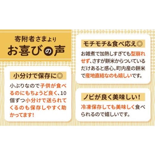 ふるさと納税 福岡県 築上町 築上町産 本格 杵つき 生もち 60個 (10個×6パック)《築上町》 餅 お餅 …