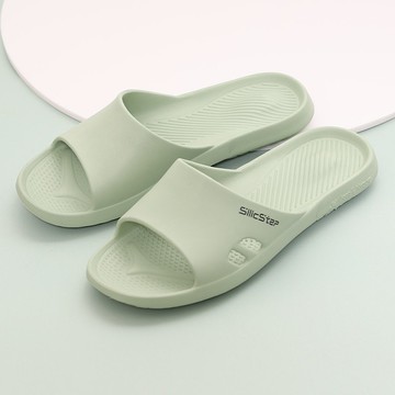 【維諾妮卡】SilicStep 矽晶減塑類氣墊家居拖鞋-淺綠 德國iF設計