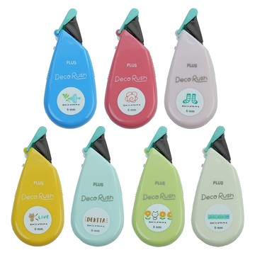 【CHL】PLUS Deco Rush 限定mizutama聯名裝飾帶 花邊帶 手帳創作 卡片裝飾 日系文具 重點備註