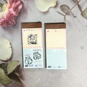 貓咪集章便簽本(共有兩款)
