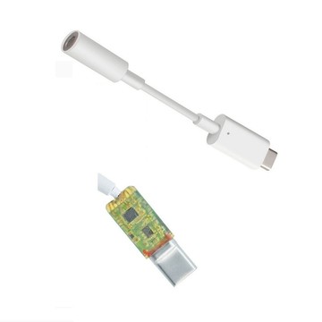 【支援Hi-Res】適用 MacBook Pro/Air Type C 轉 3.5mm DAC耳機轉接線