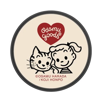 GRIP O (MagSafe 兼容） 黑 - OSAMU GOODS - Jill & Cat 好朋友