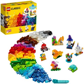 LEGO Classic 經典系列 11013 積木玩具 500片 激發兒童創意  1盒  混色