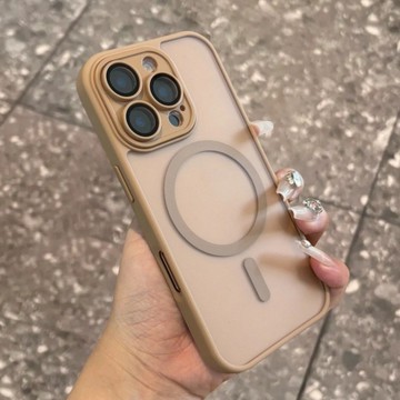 熱銷🏆啞光亞克力硬殼沙漠金兼容 iPhone 11 12 13 14 15 16 pro max 16E 手機殼