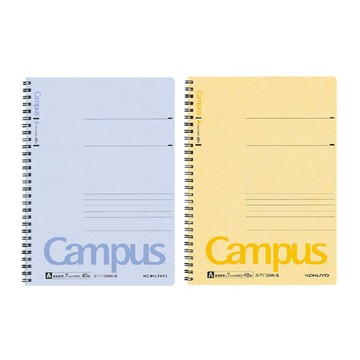 KOKUYO Campus 雙線圈 筆記本 標準水平線 A罫 B5 /本 SU-T110AN