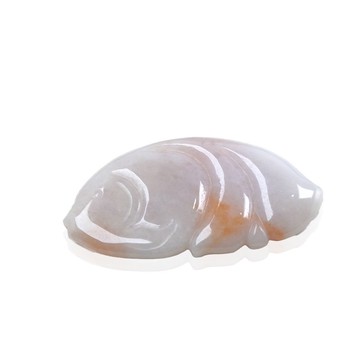 【如魚得水】飄紅翡翡翠小魚項鍊 | 天然緬甸玉翡翠A貨 | 送禮