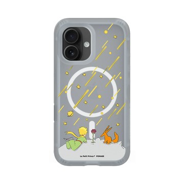 iPhone 16 AirX 流變灰 - Le Petit Prince 小王子 - 小王子與狐狸 - 流星雨之夜