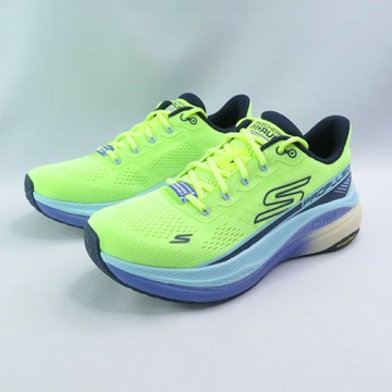Skechers 128901LMNV 女慢跑鞋 Max Cushioning Propulsion 運動鞋 檸檬/藍