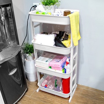 【HOUSE】多功能組合式層架-四層-三色可選白色