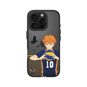 iPhone 16 Pro Clear 酷墨灰 - 排球少年 Haikyu!! - 球場上的日向