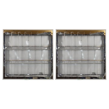 DANCELIGHT 舞光 T8LED 2尺3管吸崁兩用格柵燈具 空台 LED-2341R1 2個  1組