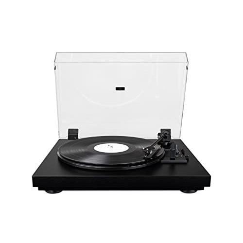 Pro-Ject Automat A1 Record Player, Fully Automatic Turntable System with 8.3″ Aluminium Tonearm, Damped Metal Platter, Ortofon OM10 Cartri 並行輸入品