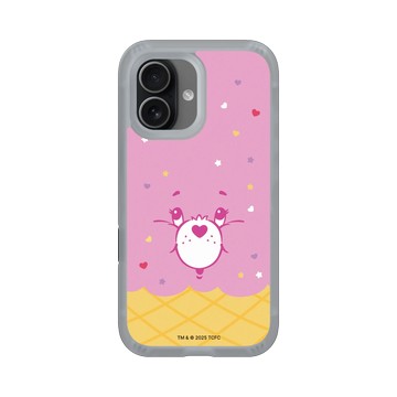 iPhone 17 AirX 流變灰 - Care Bears - 冰淇淋 - Cheer Bear
