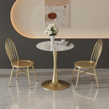 洽談桌椅組 休閒桌椅組 網紅餐廳休閑桌椅現代家用小戶型陽臺桌椅組合套裝辦公玻璃洽談桌免運 全館八折 特惠/開立發票 特價出 zl1211