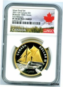 アンティークコイン コイン 金貨 銀貨 CANADA 1OZ SILVER NGC PF70 UC