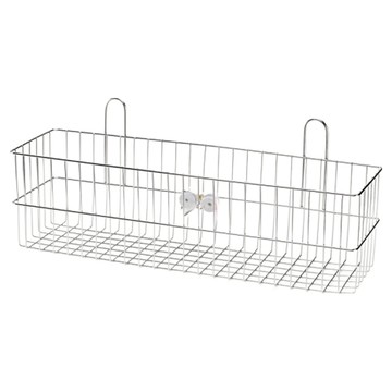 皇家高瓶子收納籃  1個  銀色  500x140x150mm