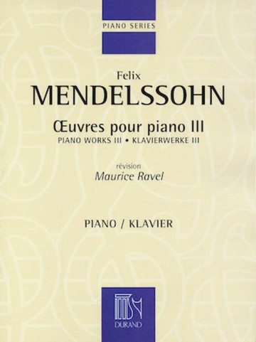 【學興書局】Mendelssohn 孟德爾頌 Piano Works 三首隨想曲 Op.16.28.33