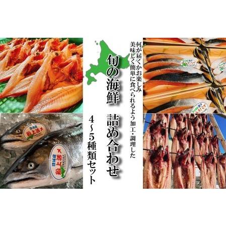 ふるさと納税 北海道産 旬のお魚 4〜5種 お楽しみ詰め合わせ セット 北海道新ひだか町