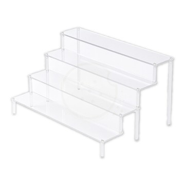 公仔展示架 壓克力展示架 公仔收納架 陳列架 階梯架 盲盒展架 泡泡瑪特娃娃展示架 階梯形置物架